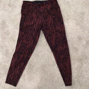 Leaf Patterned Leggings